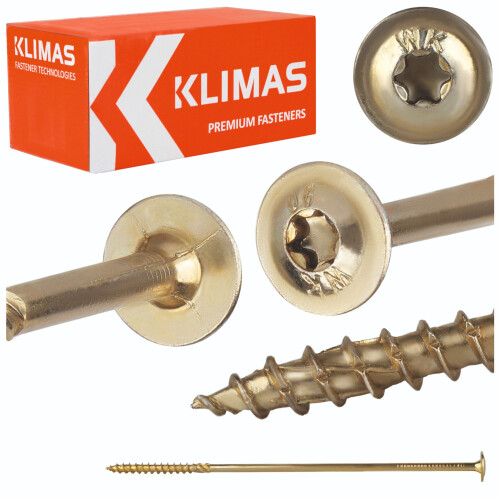 Zimmerschrauben mit Tellerkopf WKCP-10320