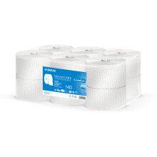 Toiletpapir Velvet Jumbo 140m x 12 ruller