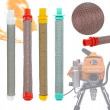 Rosfix ujjszűrő, fehér, 60 mesh, festékszóróhoz, piros, 200 mesh + 100 mesh, sárga + 30 mesh, zöld