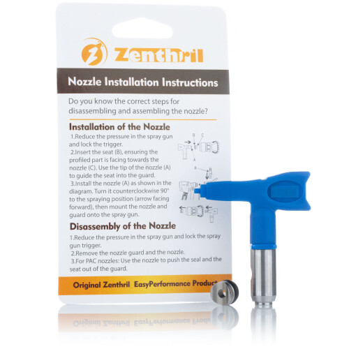 Zenthril SoftFlow lavtryksmalingmundstykke, model 510 1