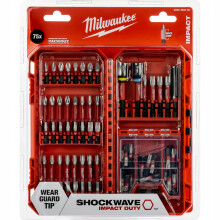 Shockwave GEN 3 MILWAUKEE bitset - 75 stuks - 4932492008