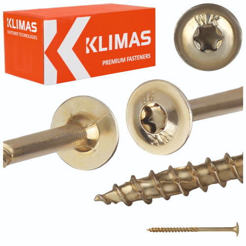 Zimmerschrauben mit Tellerkopf WKCP-10160