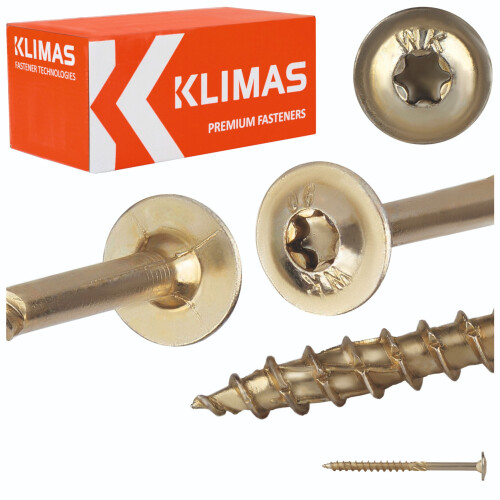 Zimmerschrauben mit Tellerkopf WKCP-10140