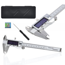Professionel elektronisk metalskydelære 150 mm i etui