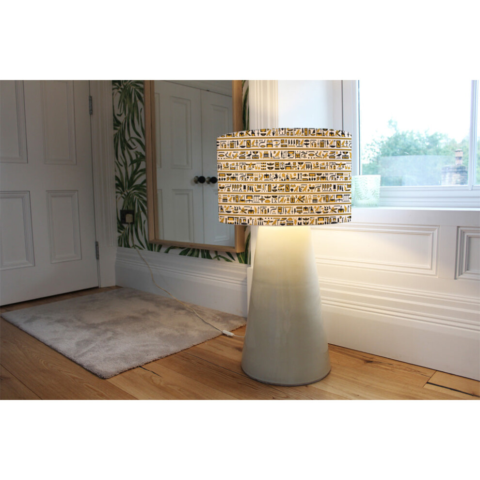 ancient egyptian hieroglyphs ceiling lamp shade-image-OPC-PHHXBT6-NEW