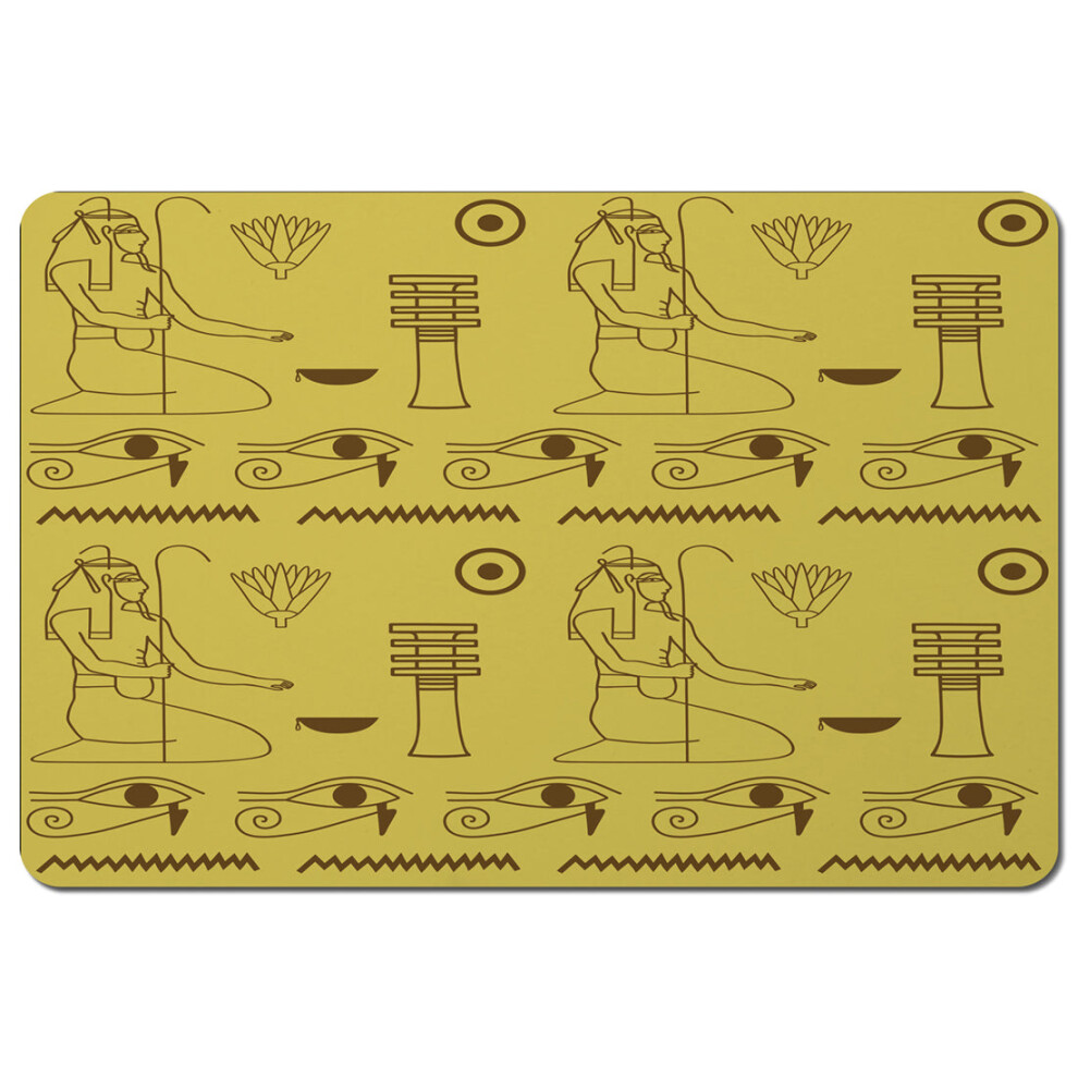 Benjamin Tate Design Pattern Of Egyptian Hieroglyphics (Placemat)
