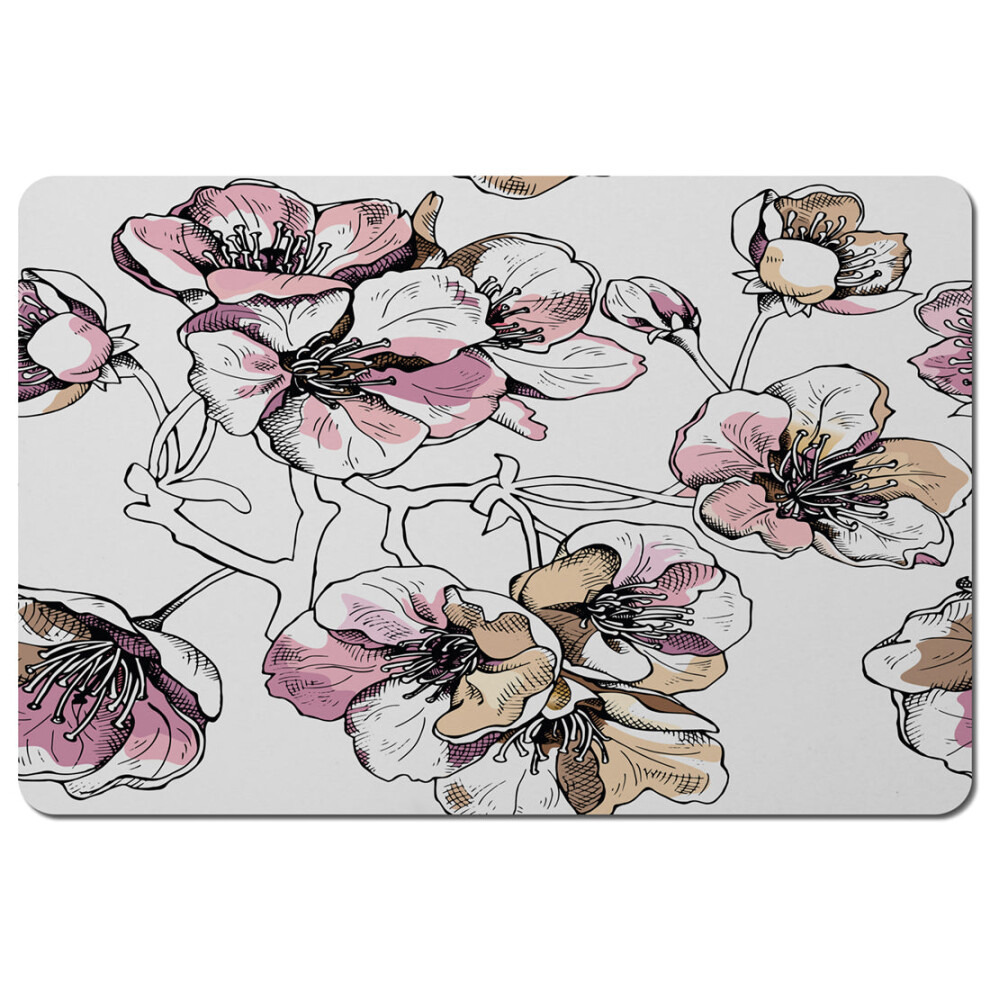 Benjamin Tate Design Flower Illustration (Placemat)