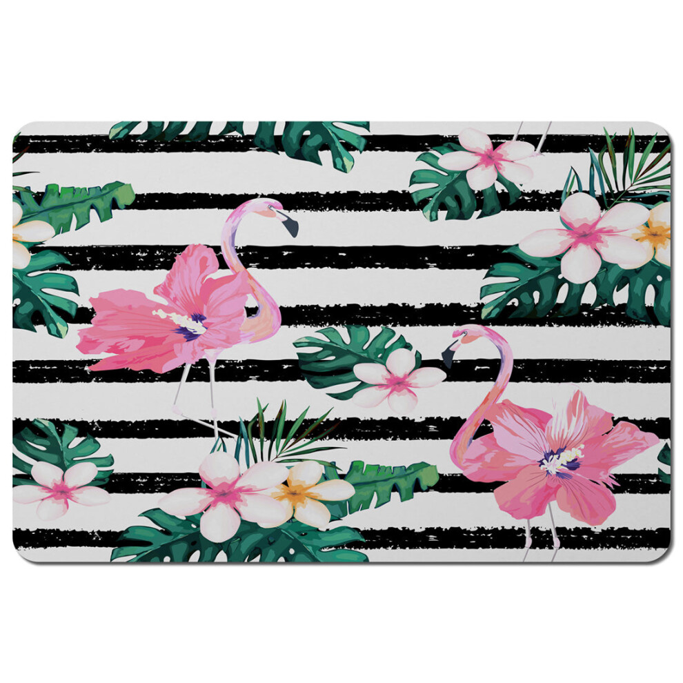Benjamin Tate Design Floral Flamingos (Placemat)