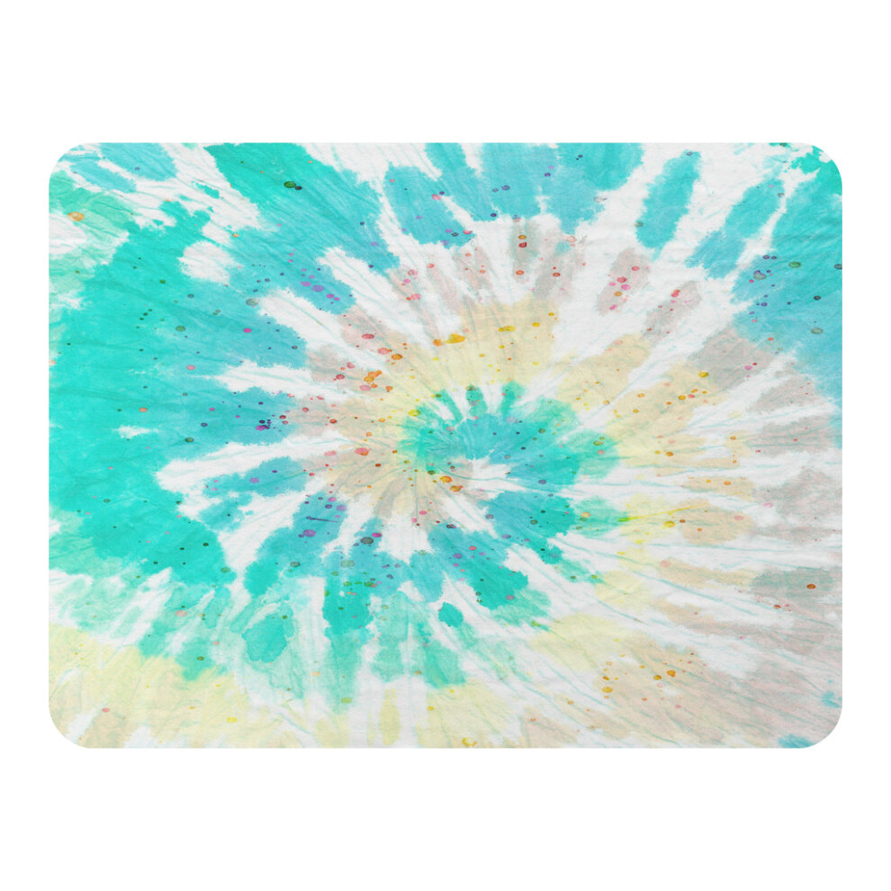 Benjamin Tate Design Tie Dye Pattern Shibori Print (Blanket)