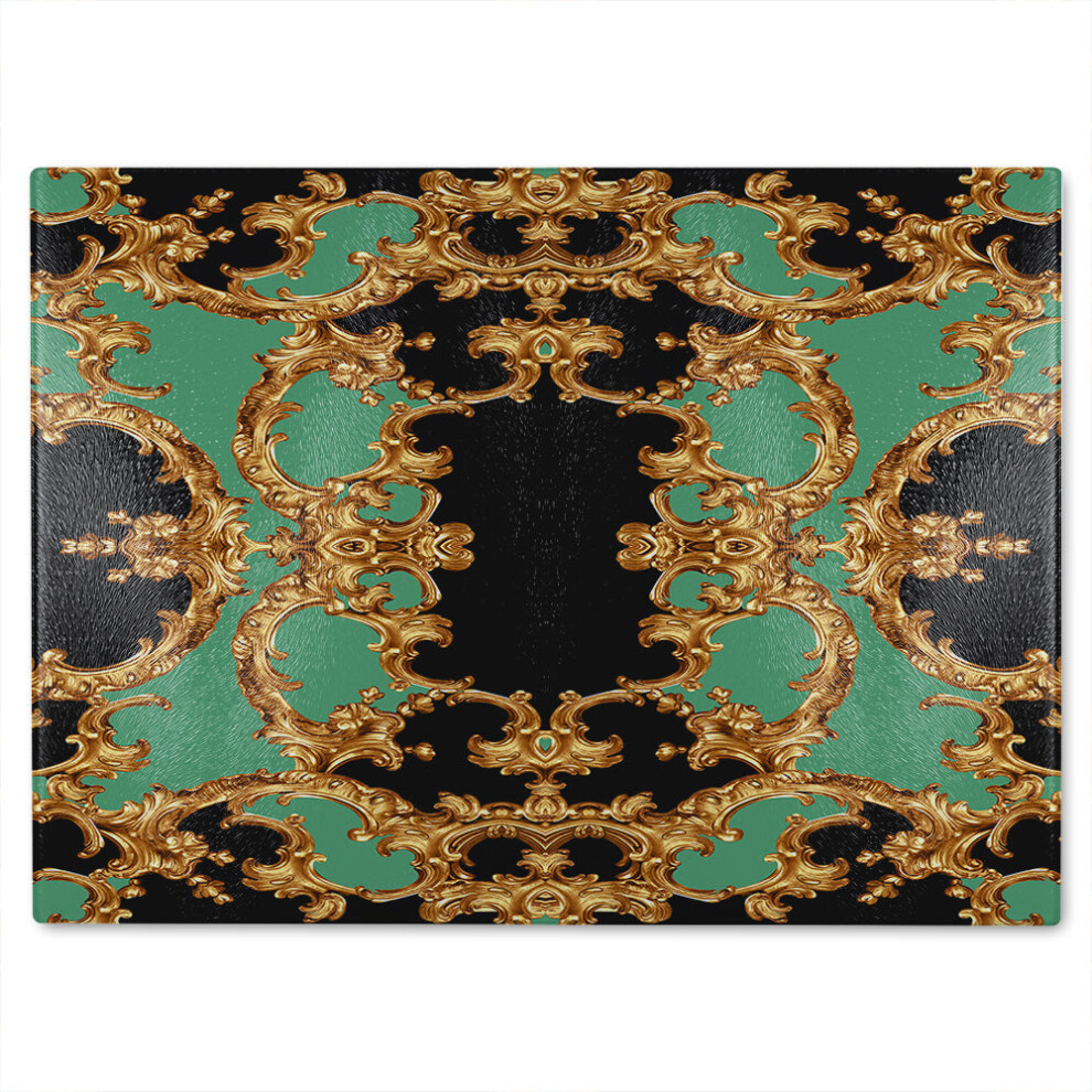 black green baroque glass chopping board-image-OPC-PHHXPGY-NEW
