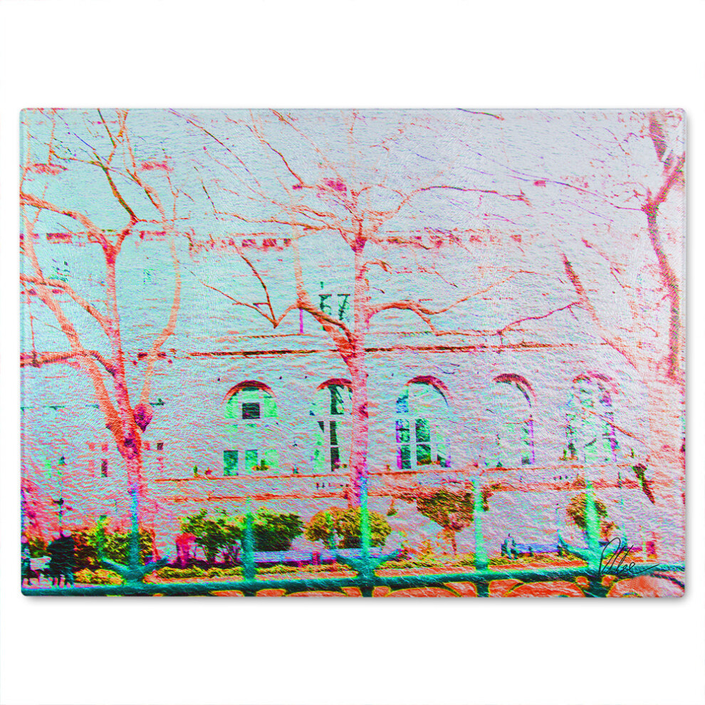 red tree in london glass chopping board-image-OPC-PHHYF86-NEW