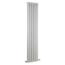 (High Gloss White) Nuie Salvia Tall & Vertical, Double Panel Radiator, Wall Mounted, Ideal for Bathroom, Kitchen, Living Room