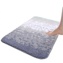 Bath Mats Rugs Bathroom Carpet Bath Mats Absorption Flocking Anti Slip Rugs Entrance 40*60cm