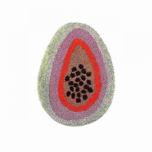 Bath Mats Rugs Absorption Dirty Proof Carpet Hallway Doormat Floor Mat Non Slip Water Bathroom Mat Passion Fruit