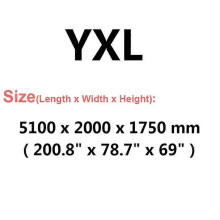 (YXL) Buildreamen2 Full Car Cover Waterproof Sun Shade Snow Rain Resistant Cover For Renault Twingo Modus Clio Megane Fluence Laguna