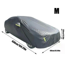 (430X160X120 CM) Car Cover Waterproof Heavy Duty Snow Cover All Weather Car Cover Windproof Protection Cover Breathable Dustproof Car Accessories