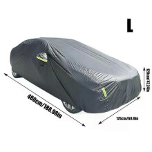 (480X175X120 CM) Car Cover Waterproof Heavy Duty Snow Cover All Weather Car Cover Windproof Protection Cover Breathable Dustproof Car Accessories