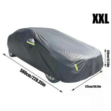 (580X175X120 CM) Car Cover Waterproof Heavy Duty Snow Cover All Weather Car Cover Windproof Protection Cover Breathable Dustproof Car Accessories