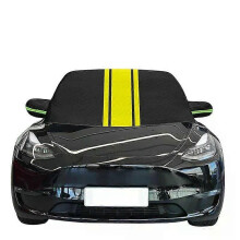 (suv, 4) Waterproof Cover Exterior Car Covers Outdoor Half Awning Anti-Snow Windshield Proof Protective Cotton Sunshade Anti Ice Frost