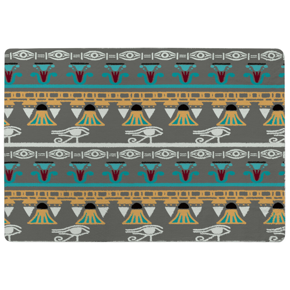Benjamin Tate Design Tribal Art Egyptian Vintage Ethnic Silhouettes Rug