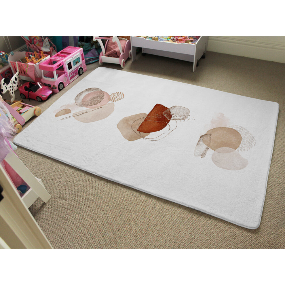 terracotta orange blush pink ivory beige watercolor illustration and gold elements rug-image-OPC-PHHYVTN-NEW