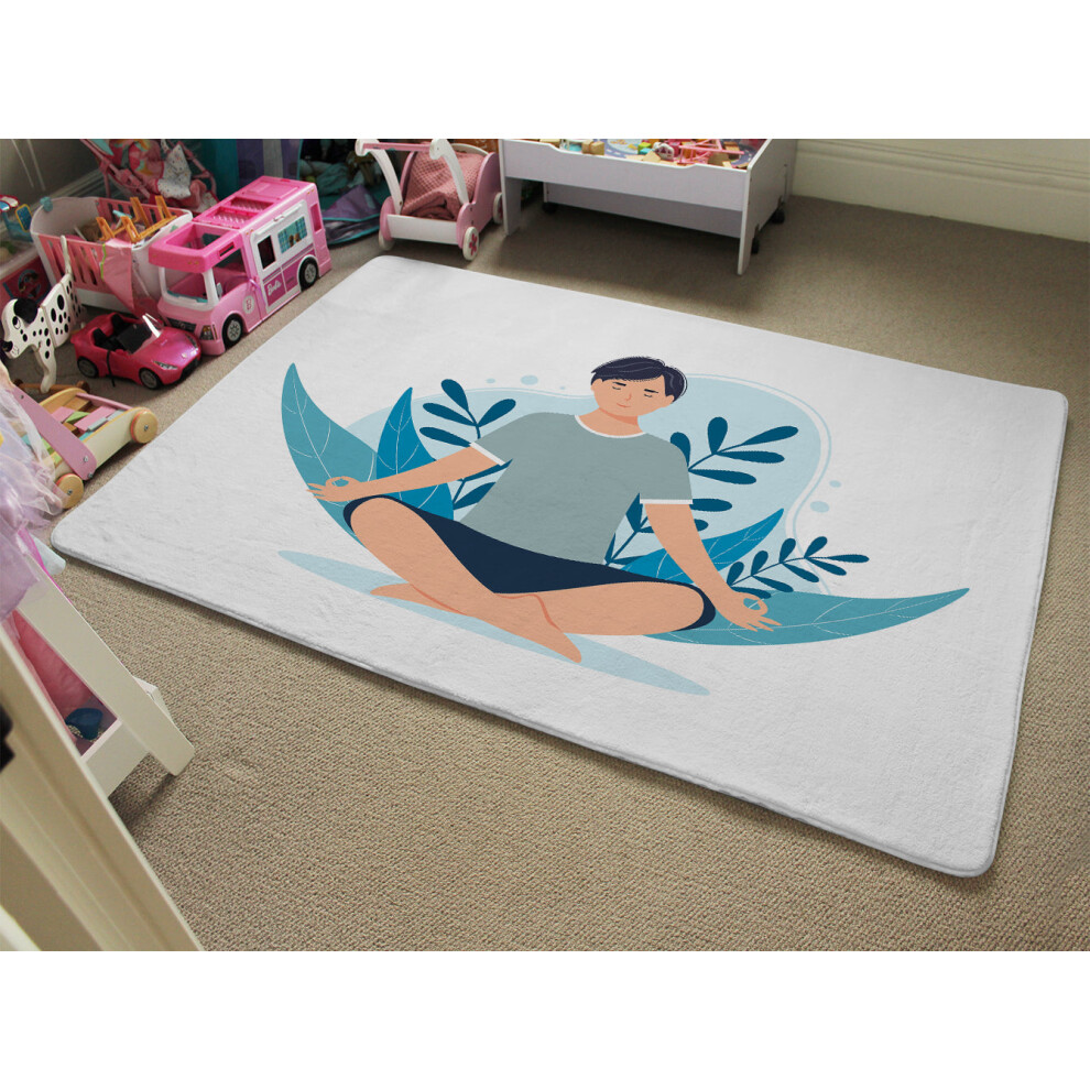 Benjamin Tate Design Meditation Illustration Rug