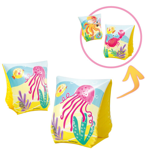 Blæksprutte svømmearmbånd 23 x 15 cm INTEX 58652 1