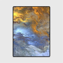 (150X200cm, A) 3D Abstract Beautiful Cloud Pattern Carpets For Living Room Home Decor Customized Bedroom Rugs Non-slip Floor Mats