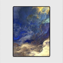 (80X160cm, C) 3D Abstract Beautiful Cloud Pattern Carpets For Living Room Home Decor Customized Bedroom Rugs Non-slip Floor Mats