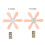 (Multicolor Ordinary lampshade) E27 Modern Reversible Ceiling Fan Light 40w Bedroom Remote Control Fan Light 4