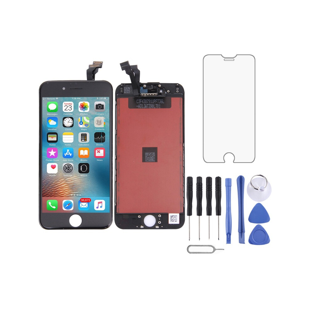 (White) 4.7 inches for iPhone 6 TFT material LCD + touch assembly with frame