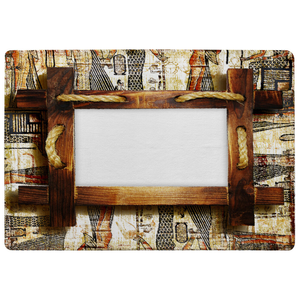 rustic egyptian wooden frame rug-image-OPC-PHHYZY5-NEW