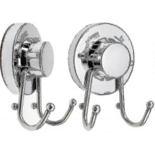 2 Pack Suct Hooks for Bath And Kit, Less Steel, And R Ant, 6kg Max Load