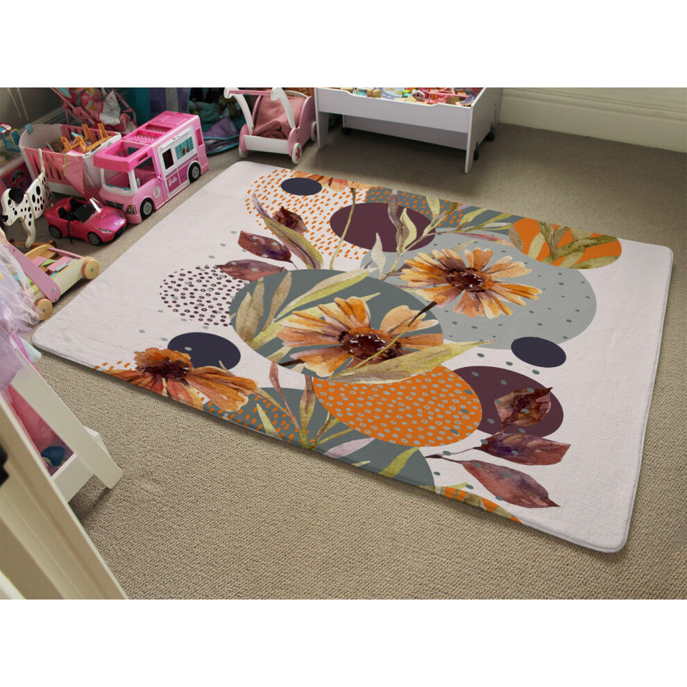 orange geometric with flowers rug-image-OPC-PHHZ5JP-NEW