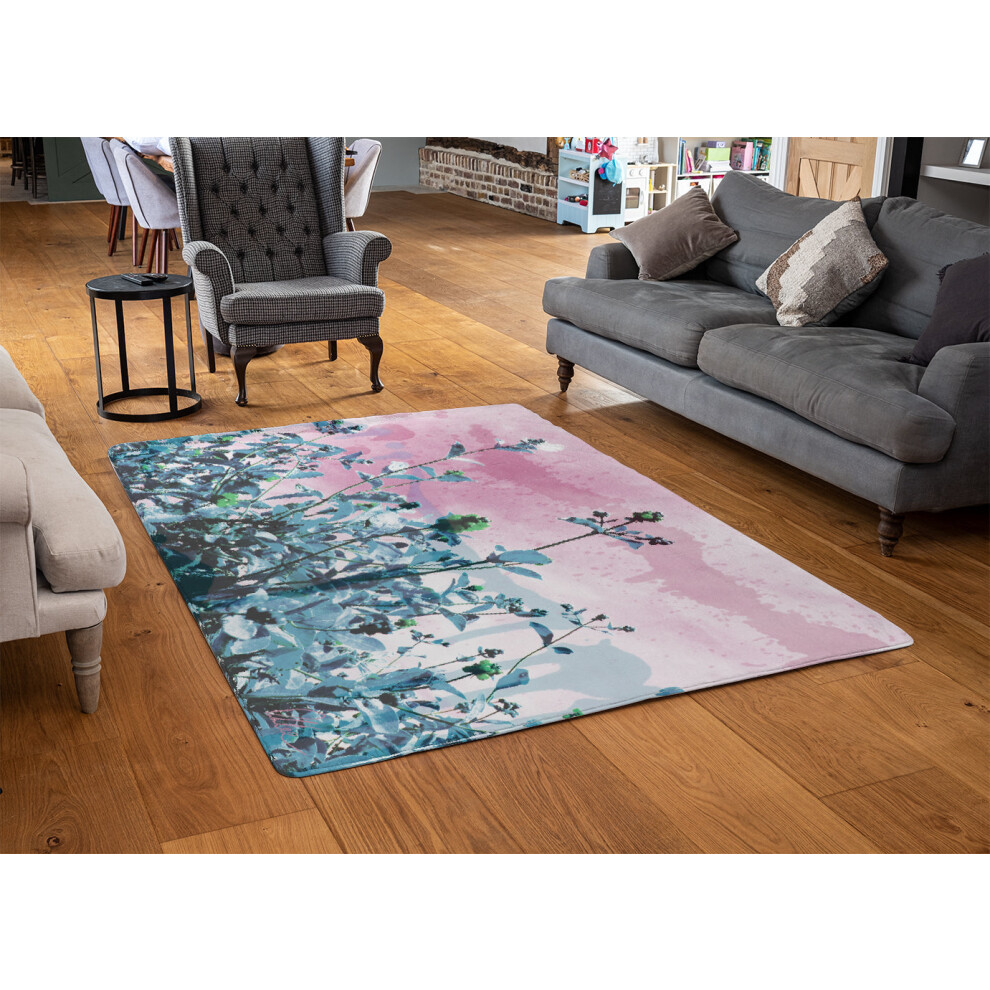 Benjamin Tate Design Berry Sky Rug