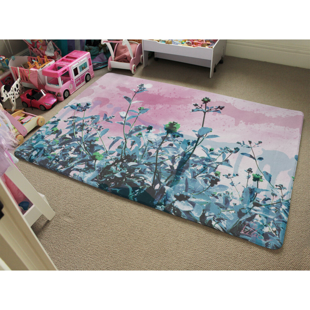 Benjamin Tate Design Berry Sky Rug