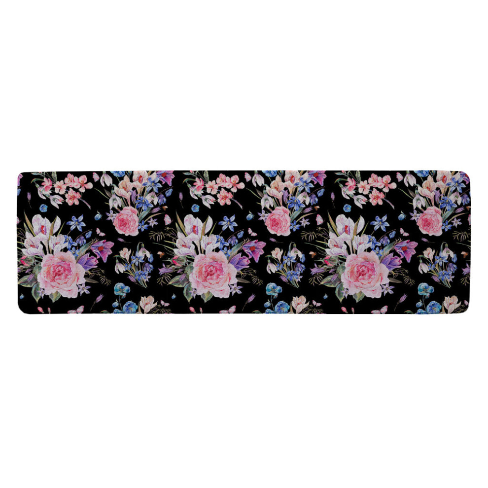 bright pink flowers on black runner rug-image-OPC-PHHZ9QG-NEW