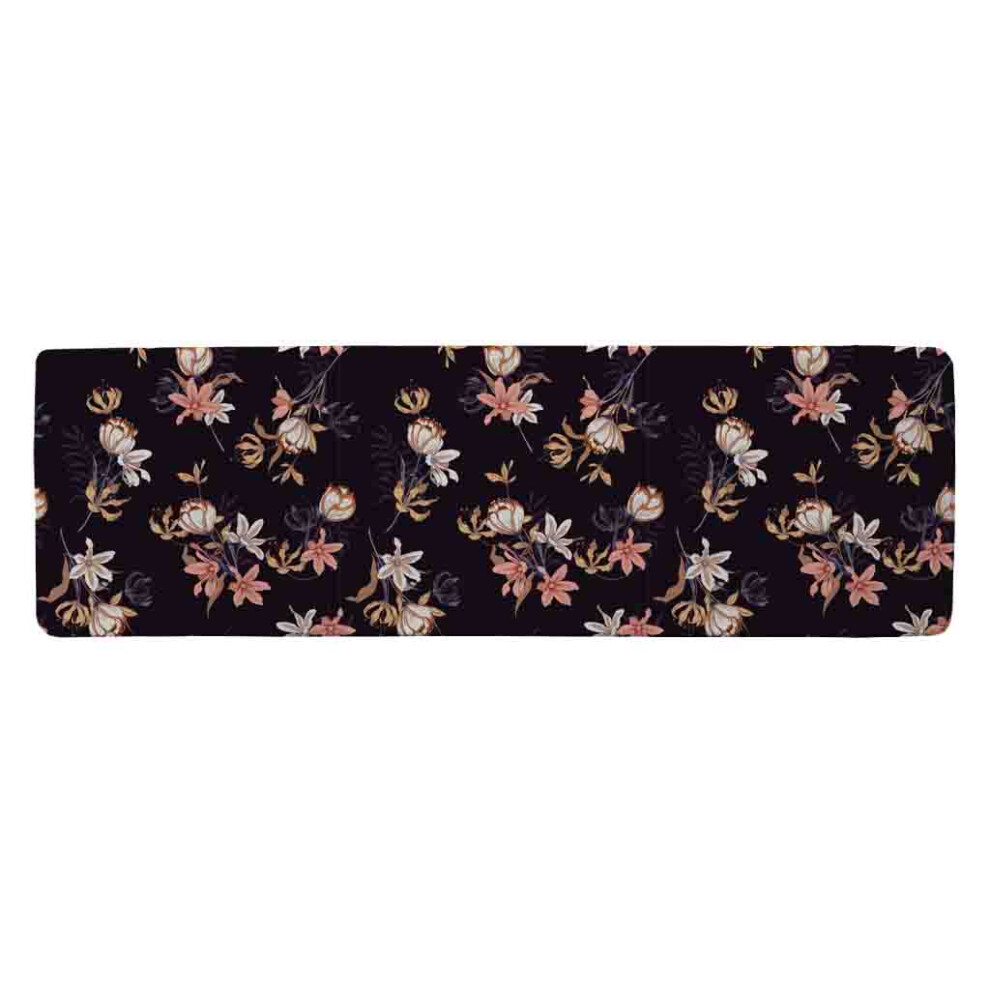 Benjamin Tate Design Blossoming Flowers Runner Rug