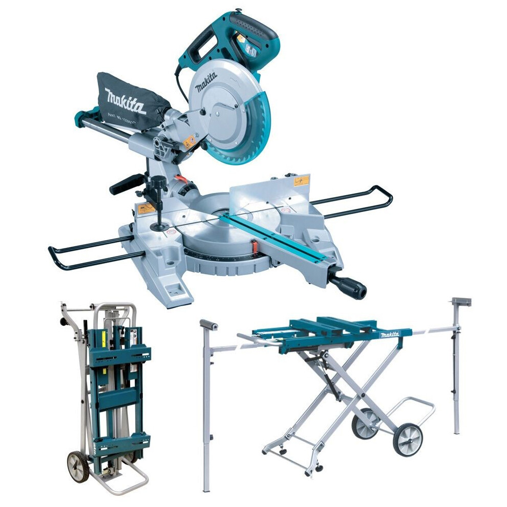 Makita LS1018L 110v 260mm 10" Slide Compound Mitre Saw with Laser + Leg Stand