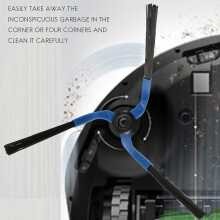 Hetang Yuese Coppia di spazzole laterali per robot Navibot VC-RM96W / VC-RM72VR