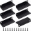 (2 packs) Invisible drawer pulls, 6 pcs kitchen spigot handles 1