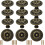 (2 Packs) 12 Pcs Antique Drawer Knobs with Screws, Kitchen Cabinet Knobs Furniture Door Pull Handles 1