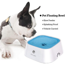 Lekvrije hondenbak, puppy must-have 35oz hondenwaterbak, slowfeeder voor honden en katten