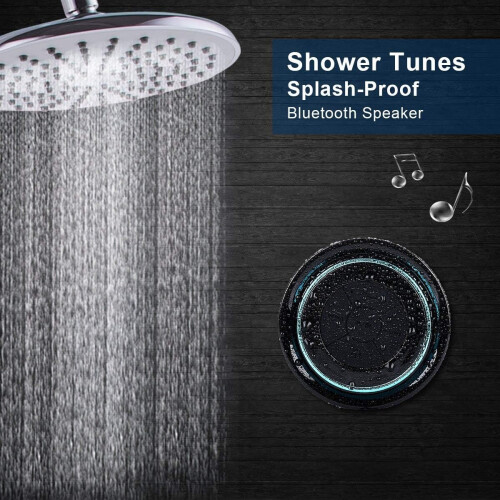 Draagbare Bluetooth-luidspreker, waterdichte draadloze Bluetooth-luidspreker, doucheradio, draagbare