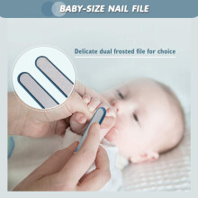 Babynagelset, babynagelverzorgingsset 4 in 1 inclusief babynagelknipper, schaar, nagelvijl en pincet,