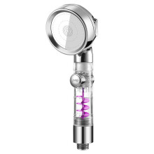 (Confezione da 2) Soffione doccia manuale, soffione doccia con filtro anticalcare, soffione doccia a