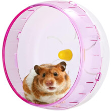 4,7 inch stille hamster-oefenwielen - Premium PP-materiaal, stille grote spinner voor