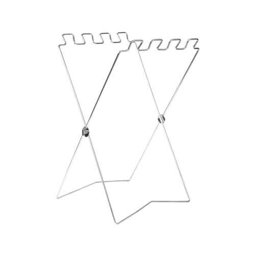 Foldable Garbage Bag Holder Portable Garbage Rack Storage Rack Durable Foldable Stainless Steel Handle