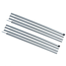 2 stuks 2M metalen tentstokken voor buiten, kamperen, wandelen, tuin, luifel, tentluifel, tentstangframes,