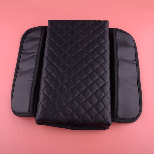 Bracciolo centrale nero con tasca laterale per Tesla Model 3 Y 2016, 2017, 2018, 2019, 2020, 2021 e